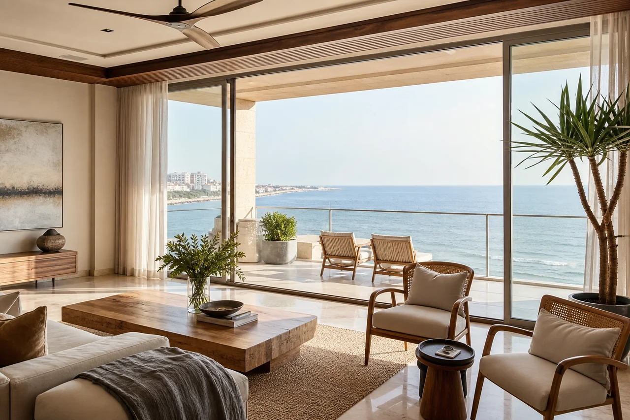 Private beach villa in Malibu, California, United States