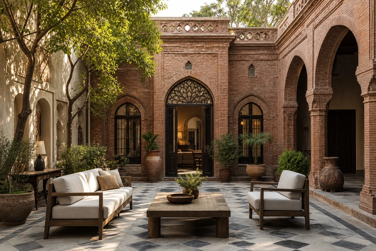 Heritage courtyard stay in Lahore, Pakistan